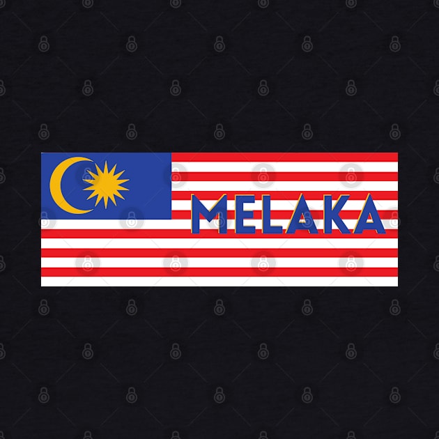 Melaka City in Malaysian Flag by aybe7elf